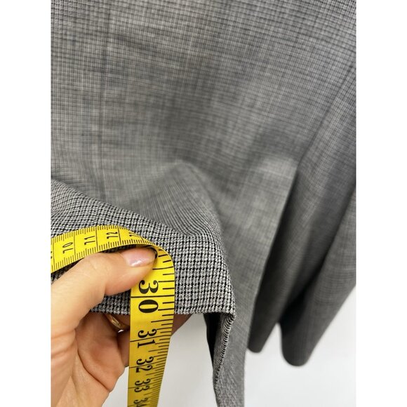 Versace Collection Wool Blazer  Sports Coat Gray houndstooth  Sz 54 - Picture 14 of 15